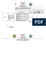 Individual Learning Monitoring Plan Sample