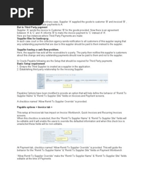 Oracle payments Examples in R12_2