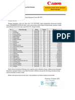 Penawaran List Sparepart Canon 4570 RESKRIMUM