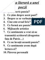 Analiza Poeziei