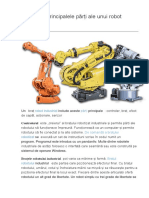 Care Sunt Principalele Părți Ale Unui Robot Industrial