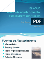 Agua Abastecimiento y Suministro