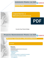 Temario Capacitación Mecanicos y Electricos