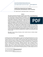 2022 - Integrating HOTS-Based Student Electronic Worksheet Teaching Styles in Elementary School During The COVID-19 Pandemic