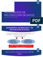 13 Sem INSTRUMENTOS DE RECOLECCIÓN DE DATOS PDF