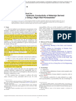 ASTM D7760 - Permeability of TDA