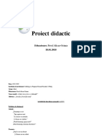 Proiect Didactic Iarna