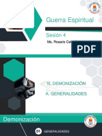 Guerra Esp - Clase 4 Demonización