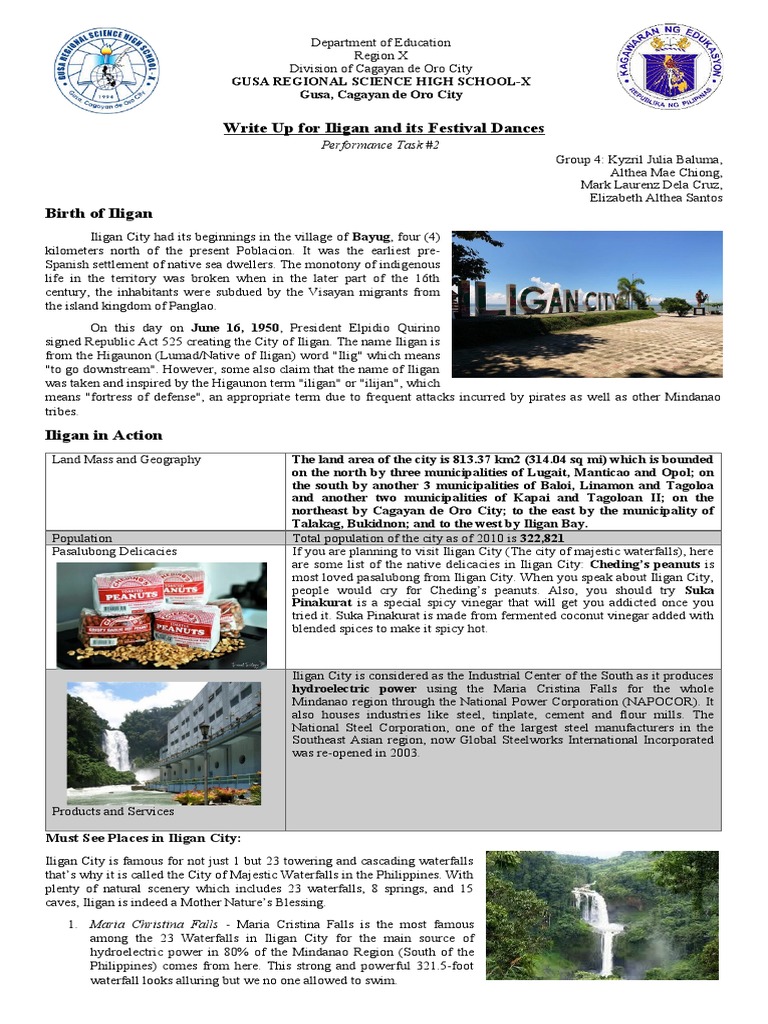 Iligan City Pdf Foods