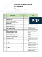 Rencana Program Kerja Bidang Kurikulum 2022-2023