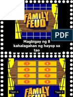 Family Feud Kahalagahan NG Hayop