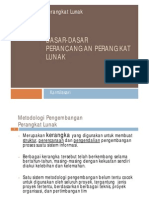 Dasar-Dasar Perancangan Perangkat Lunak