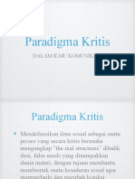 Paradigma Kritis