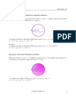 Equação e inequação da esfera