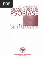[Medicina, Dermatologia]  Consenso Brasileiro de PsorÃ­ase e Guias de Tratamento
