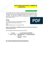 Material de Apoyo para Calcular El Tamano de La Muestra