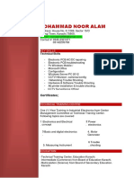 Muhammad Noor CV Sep 2022