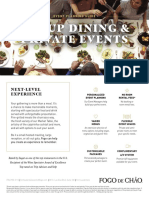 Group Dining Packages