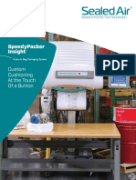 Instapak SpeedyPacker Insight System Flagship Brochure