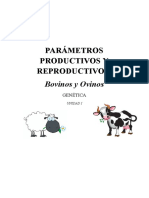 Parametros Reproductivos y Productivos