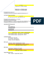 Mas Formulas