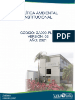 Ga090 PL01 Politica Gestion Ambiental V.3