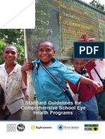 Standard Guidelines For Comprehensive School Eye Health Programs