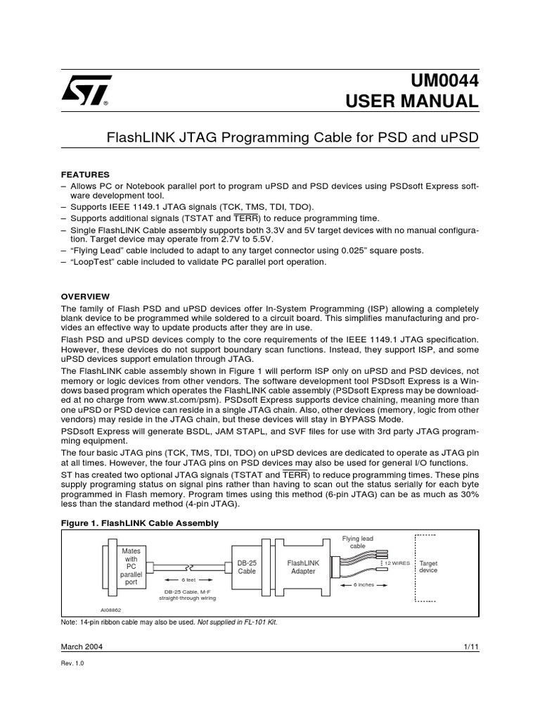 Flash Link Jtag PDF Computer Architecture Computer Engineering