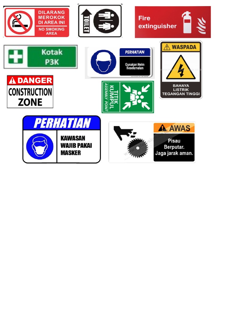 Safety Sign PDF