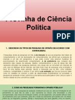 Prova de Ciência Política