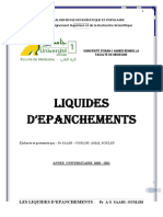 Liquides Épanchements