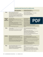 HEEADSSS 3.0 Potential Questions RHU LUPI