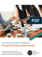 How To Read Financial Statements The Charity CFO