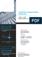 Transistor Sebagai Saklar Elektronik