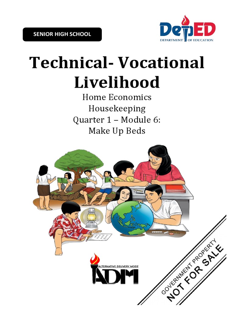 12 HOUSEKEEPING Q1 W6 M6 Final | PDF | Bedding | Bed