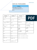 A4. Fonctions Primitives