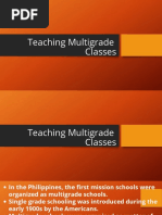 Co7 - Teaching Multigrade Classes