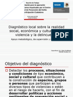 Diagnostico Local Realidad Social Economica Cultural Violencia Delincuencia