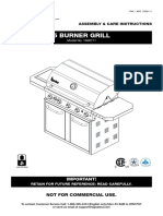 Signateur 5-Burner Grill - Owner's Manual PDF