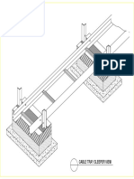 Cable Tray Sleeper and Support Design 3