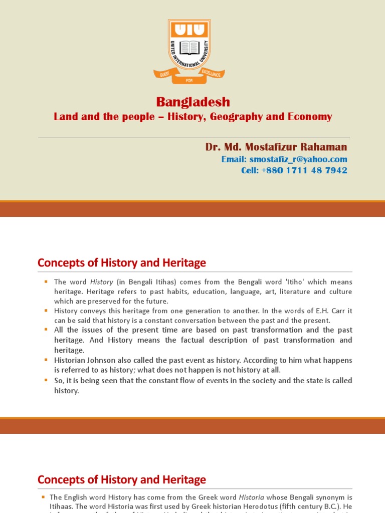 A Comprehensive Overview of Bangladesh: Exploring its History ...
