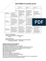 Short Essay Rubric (11x)