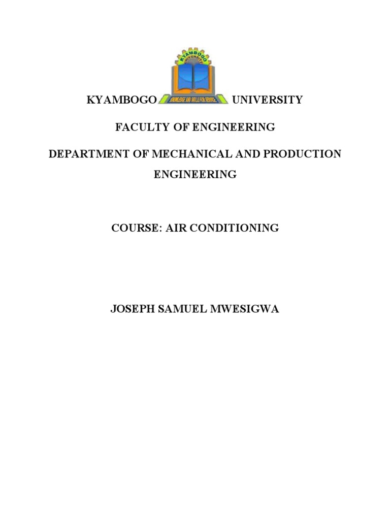 Hvac Notes PDF Air Conditioning Duct (Flow)