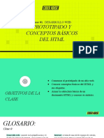 Desarrollo web: Conceptos básicos de HTML