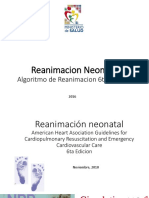 Reanimación Neonatal Guías AHA 2016