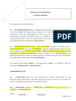 Contrato de patrocínio e obrigações