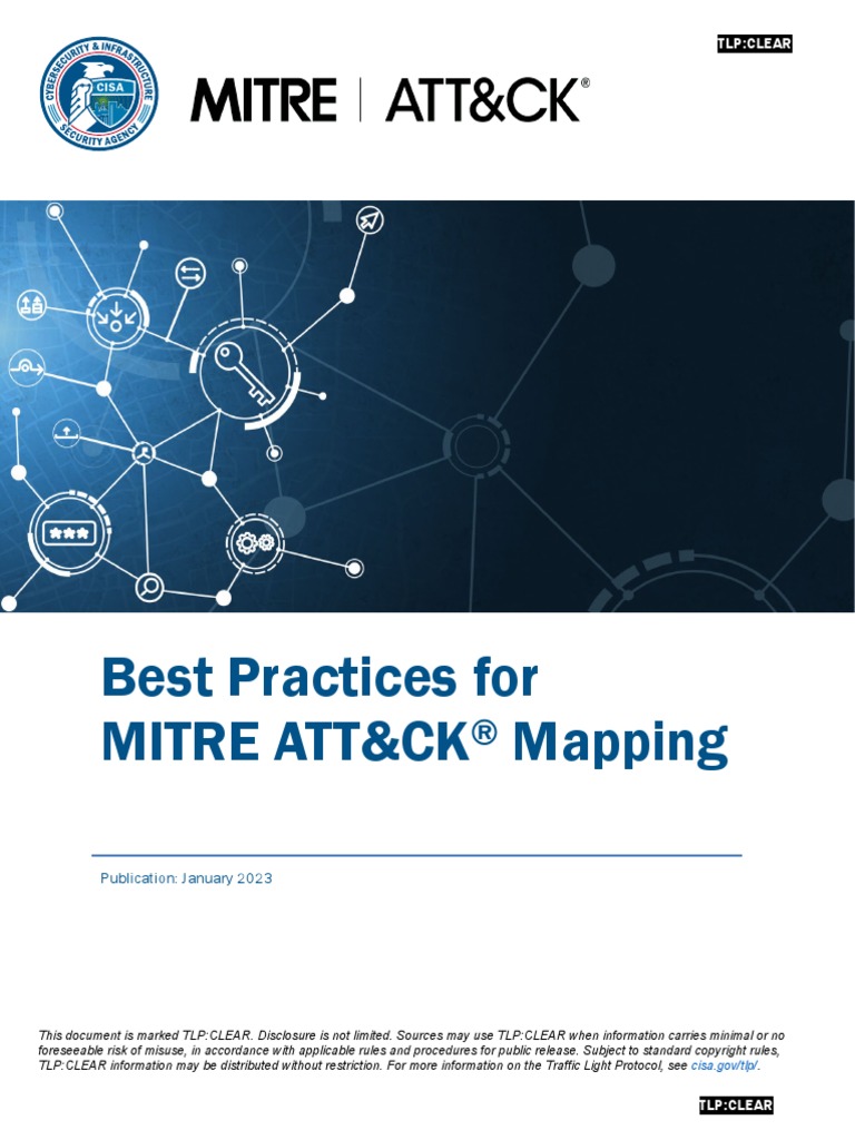 MITRE ATT&CK® Best Practices Mapping PDF Windows Registry