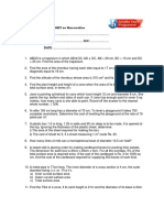 Advanced Problems - Mensuration