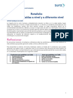 Prevención de caídas nivel y diferente con 5S y señalización