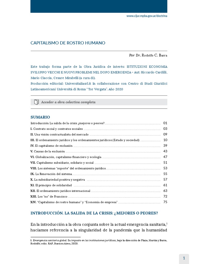 El Rostro Humano Del Capitalismo GLOBAL | PDF | Estado (política) | Verdad